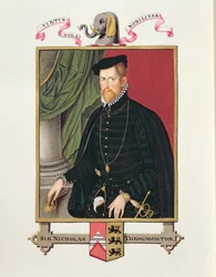 Retrato de Sir Nicholas Throckmorton (1515-71)